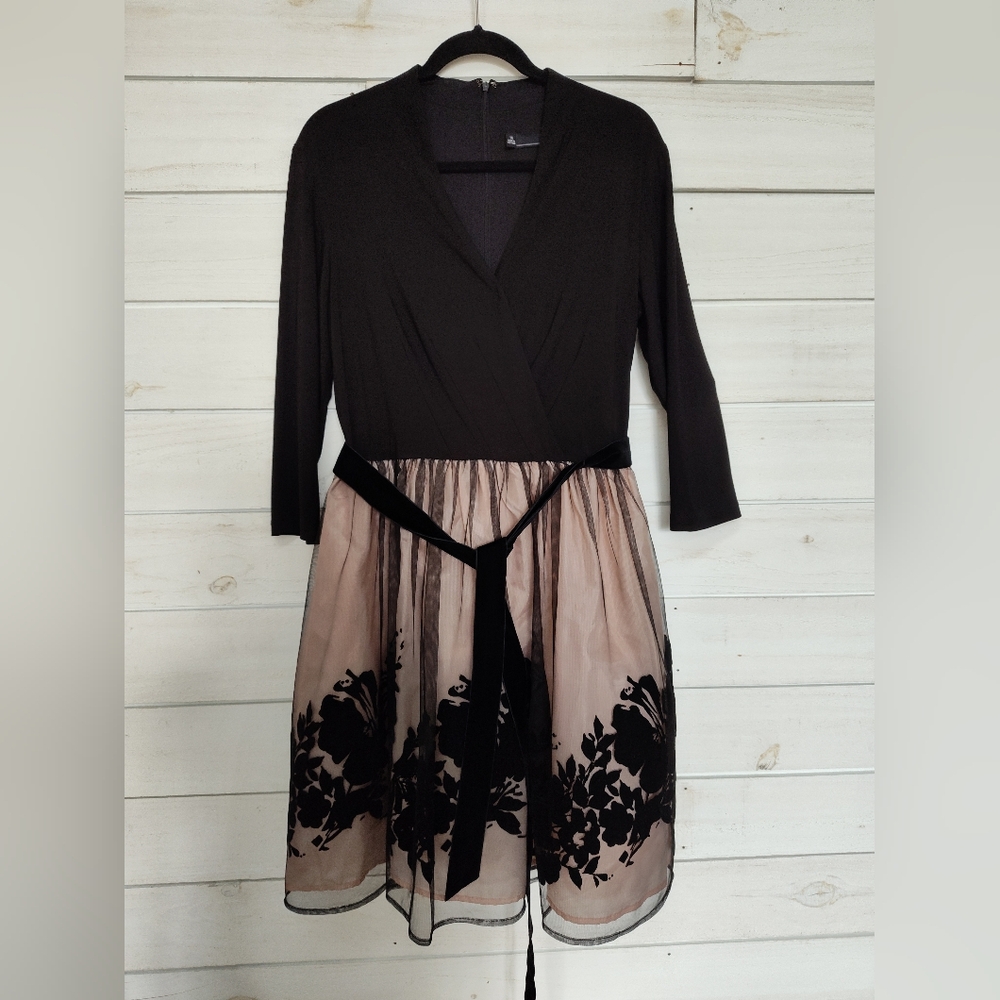 Chetta B puffy bottom dress size 14